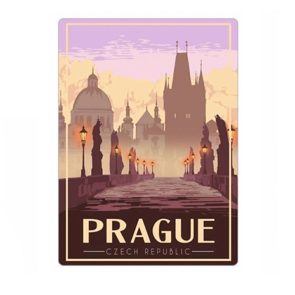 Prague Czech Republic Czechia Magnet